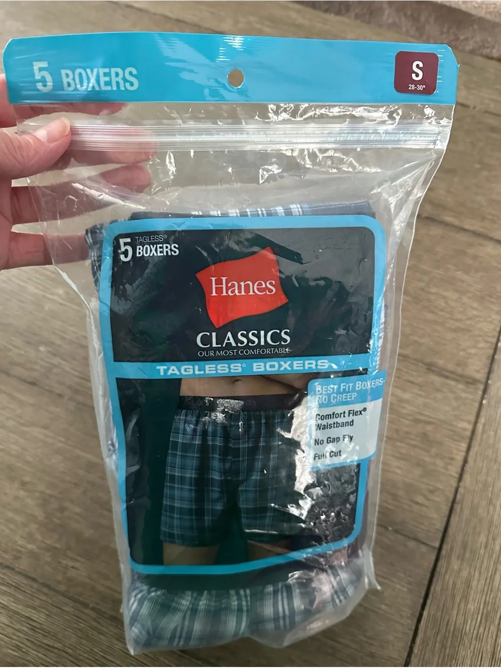 Hanes men’s boxers